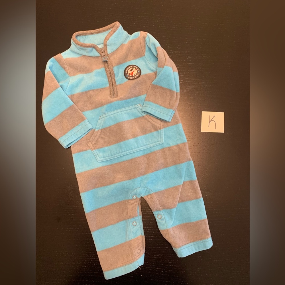 Carter’s 6m Striped Fleece One Piece